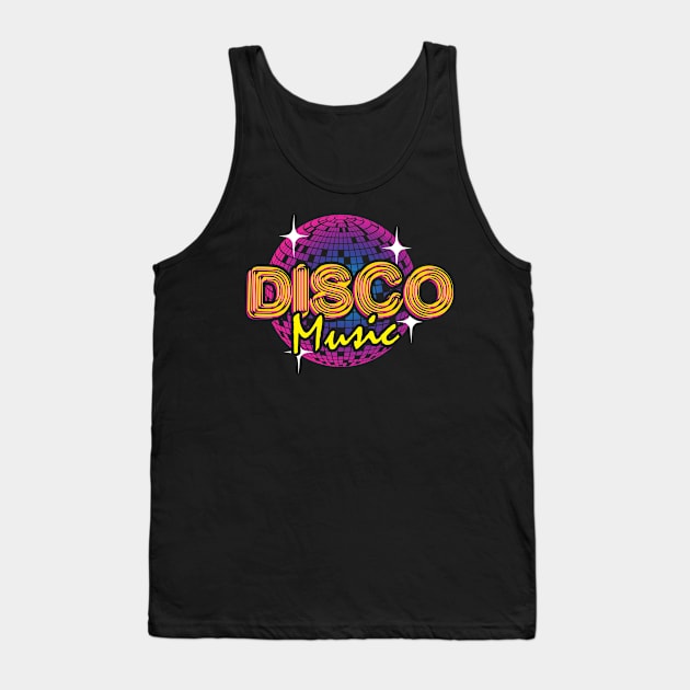 Disco Music Tank Top by Mila46